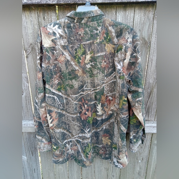 RedHead Silent Hide Realtree Camo Long Sleeve Men's XLT Shirt. FF225 - Picture 3 of 4